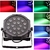 Tacho Proton 18 Led Dj Luces Colores Audioritmico Dmx ideal para Boliche Eventos Fiesta