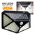 Luz Reflector Solar 100 Led recargable Exterior Sensor Jardin - comprar online