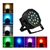 Tacho Proton 18 Led Dj Luces Colores Audioritmico Dmx ideal para Boliche Eventos Fiesta - tienda online