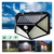 Luz Reflector Solar 100 Led recargable Exterior Sensor Jardin