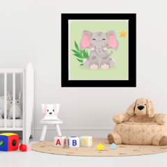 Quadro Elefante - Coleção Baby - comprar online