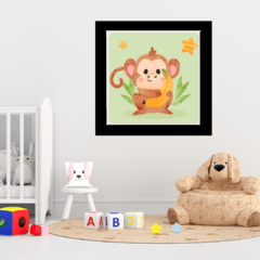 Quadro Macaco - Coleção Baby - comprar online