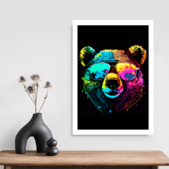Quadro Urso - Coleção Animais