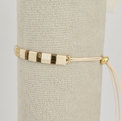 PULSERA TILA NATURAL, COBRE Y DORADO - comprar online