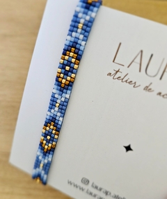 PULSERA AMSTERDAM - AZUL - Laura P.