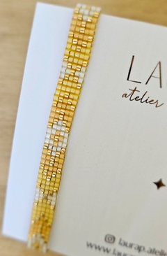 PULSERA LIMA - MOSTAZA - Laura P.