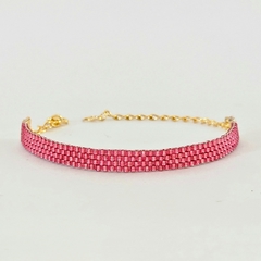 PULSERA LINE FUCCIA - comprar online