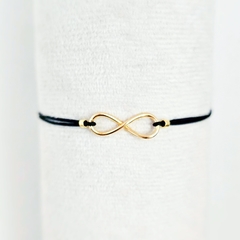 PULSERA CHARMS INFINITO NEGRA - comprar online