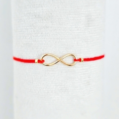 PULSERA CHARMS INFINITO ROJA - comprar online