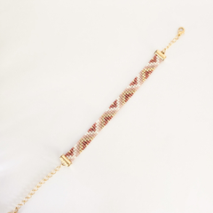 PULSERA SIDNEY - CARMESI - comprar online