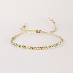 PULSERA UMA GOLD - VERDE