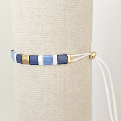 PULSERA TILA CELESTE Y AZUL FRANCIA - comprar online