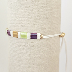 PULSERA TILA VERDE, UVA Y BLANCO - comprar online