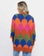 Imagem do Cardigan tricot colorido oversized