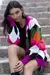 Cardigan tricot colorido oversized - comprar online