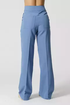 CALÇA PANTALONA COM VINCO - Maison Soie