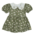 GRW- BODY VESTIDO MARGHERITA FIORE VERDE