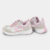 CALCADOS JOGGING TECIDO BRANCO/FLAMINGO - comprar online