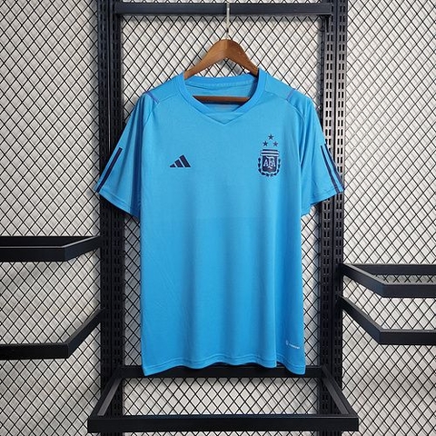 Camisa Pré-jogo Argentina in 2023  Adidas jersey, Blue adidas, Mens tops