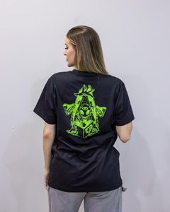 T-shirt Alien II - Green on Black - DROP EVO na internet