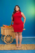 VESTIDO CANELADO COM GOLA REGATA PLUS SIZE - comprar online