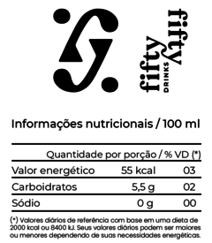 6 Latas de 269ml - Tropical - Fifty Fifty Drinks