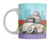 Caneca VW Cartoon Fusca branco