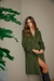 Tapado Olivia verde - comprar online