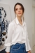 Camisa Irina Off white seda - comprar online