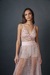 Imagen de Vestido Body rosa nude más falda