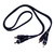 CABLE ARMADO ARTEKIT LINEA BLUE DE 2X2RCA 0.9MTS - C2X2RCA0.9