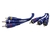 CABLE ARMADO ARTEKIT LINEA BLUE DE 3X3RCA 0.9MTS - C3X3RCA0.9