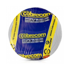 CABO FLEX 2,5 MM BRANCO 100MT COBRECOM