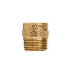 CONECTOR MACHO LATÃO N.3 22MM X 3/4 C/ANEL ELUMA