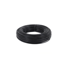 CABO FLEX 10 MM PRETO POR METRO SIL