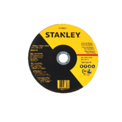 DISCO DE CORTE FINO METAL E INOX 7 x 1/16 x 7/8 STANLEY