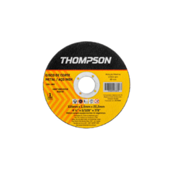 DISCO DE CORTE METAL 4.1/2 X 5/128 X 7/8 THOMPSON