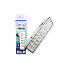 LUMINÁRIA DE EMERGÊNCIA SLIM LED C/BATERIA BIVOLT SEGURIMAX