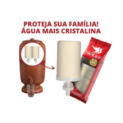 VELA DE FILTRO CERAMICA TRADICIONAL SÃO JOÃO - comprar online