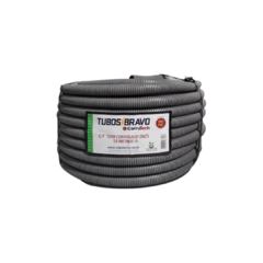 CONDUITE CORRUGADO CINZA 3/4" 50M TUBOS BRAVO