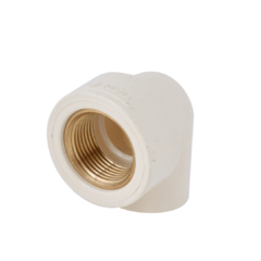 JOELHO DE TRANSIÇÃO AQUATHERM CPVC ÁGUA QUENTE 22mm 3/4X90 TIGRE