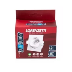 SPOT QUADRADO 5W BRANCA BIVOLT LORENZETTI - comprar online