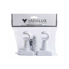 SUPORTE P/ VARAO DE CORTINA GROSSO BRANCO 28MM VARALUX - comprar online