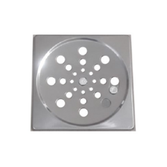 GRELHA ACO INOX QUADRADA 10 C/F CLARINOX