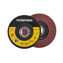 DISCO DE LIXA FLAP 4.1/2" -100 1667 THOMPSON