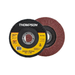 DISCO DE LIXA FLAP 4.1/2" -120 1667 THOMPSON