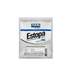 ESTOPA CRUA P/POLIMENTO E LIMPEZA 150g TEK BOND