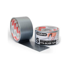 FITA ADESIVA SILVER TAPE 48X 5M PRATA ADELBRAS