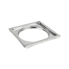 CAIXILHO INOX QUADRADO 15 CLARINOX