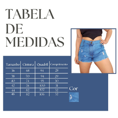 Short Jeans Feminino com Barra Desfiada - Radore Store